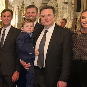 A Trump family election night photo shared by Kai Trump featured Elon Musk but not Melania Trump.