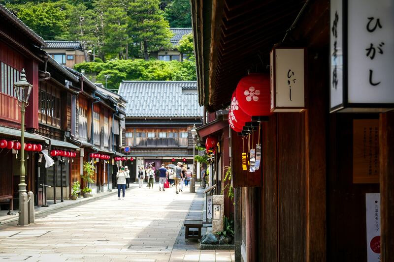 Kanazawa, Ishikawa, Japan.