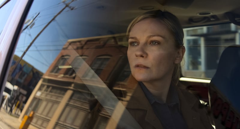 A still of Kirsten Dunst in Civil War