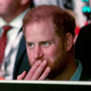 Prince Harry at the opening ceremony of the Invictus Games