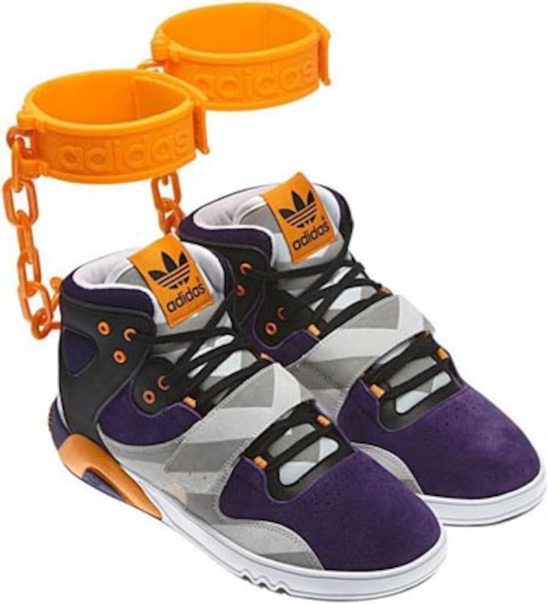 galleries/2012/06/20/shackle-sneakers-oreo-barbie-and-other-controversial-pulled-products-photos/controversial-products-shackle-shoes_bskstu