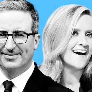 John Oliver joins Joanna Coles and Samantha Bee on The Daily Beast Podcast