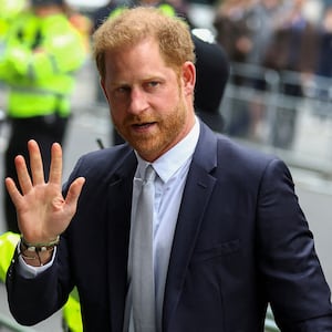 Britain's Prince Harry, Duke of Sussex walks outside the Rolls Building of the High Court in London, Britain June 7, 2023.