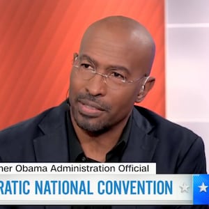 Van Jones says he didn’t realize he was living in a “spiritual desert” until Barack and Michelle Obama’s speeches at the Democratic National Convention.