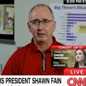 Shawn Fain on CNN