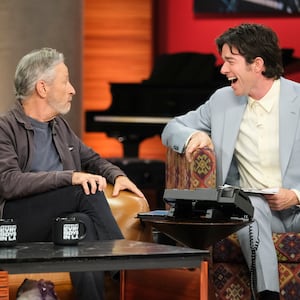 Jon Stewart and John Mulaney