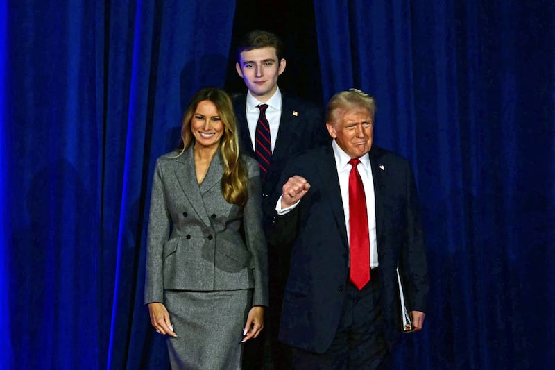 Barron Trump is a gamer at NYU.