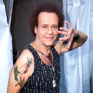 Richard Simmons at LA Gay Pride Festival in 2013. 