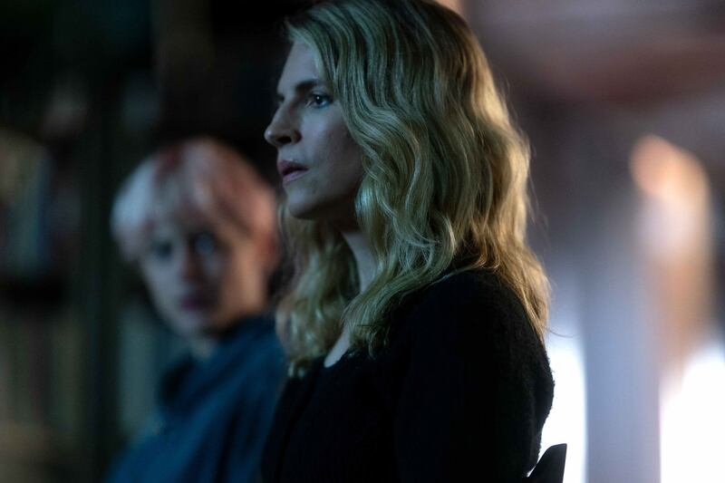 A picture of Brit Marling in a still from 'Murder at the End of the World'