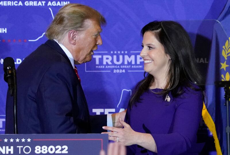 Trump and Stefanik