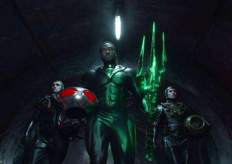 Abdul-Mateen II as Black Manta in Aquaman.