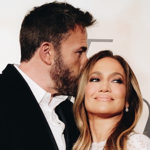 Ben Affleck and Jennifer Lopez at the premiere of “Marry Me” in 2022. 