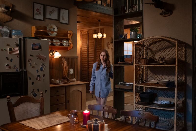 Madelaine Petsch in The Strangers.