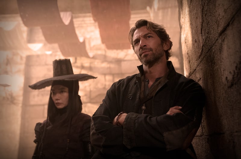 Photo still of Michiel Huisman in 'Rebel Moon'