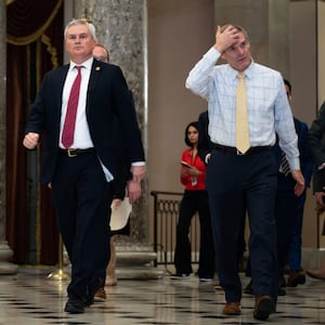 Chairman of the House Oversight Committee Rep. James Comer (R-KY) and Chairman of the House Judiciary Committee Rep. Jim Jordan (R-OH).