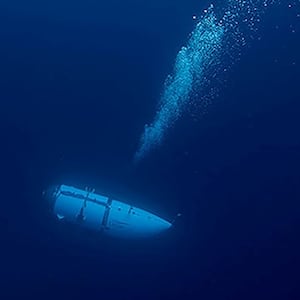 Titanic wreck submersible.