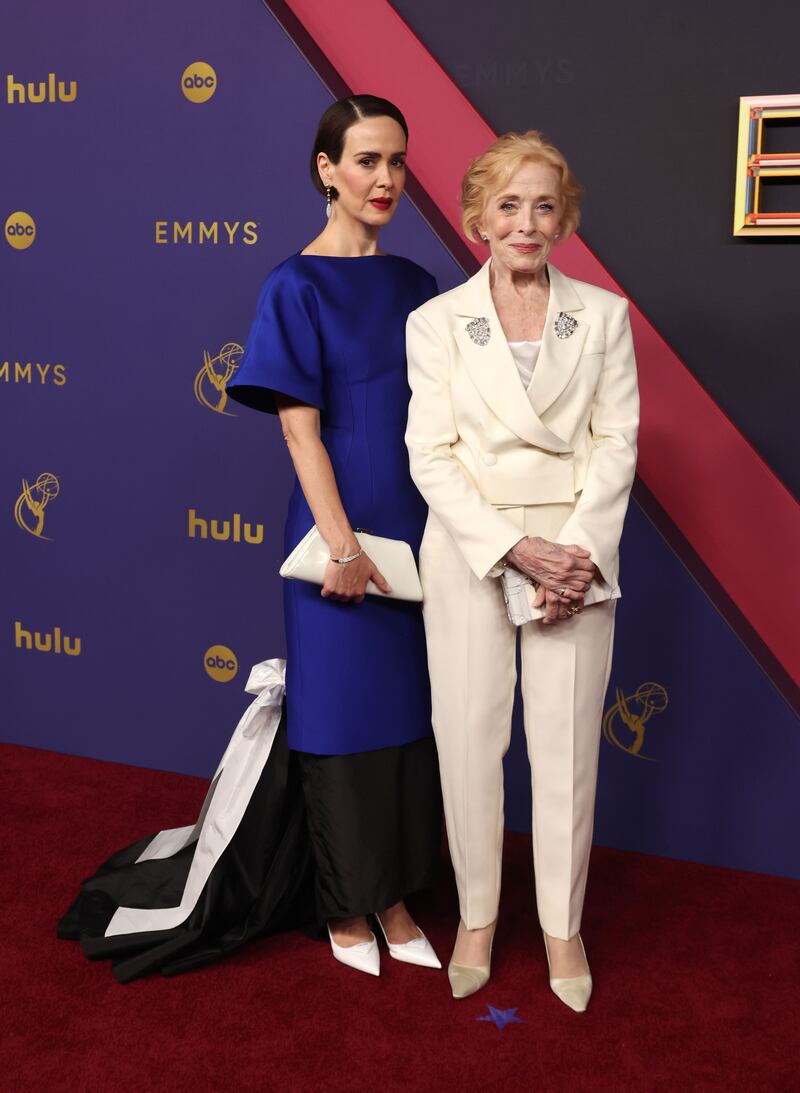 Sarah Pauslon and Holland Taylor