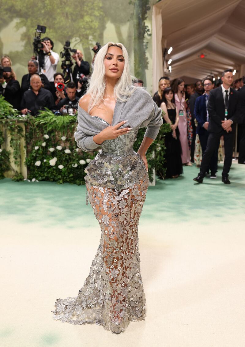 Kim Kardashian at Met Gala 2024