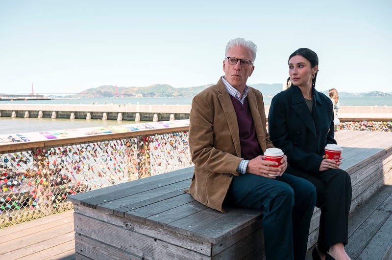 Ted Danson and Lilah Richcreek Estrada  in A Man on the Inside