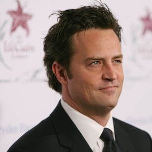 “Friends” actor Matthew Perry at a benefit dinner in 2006.