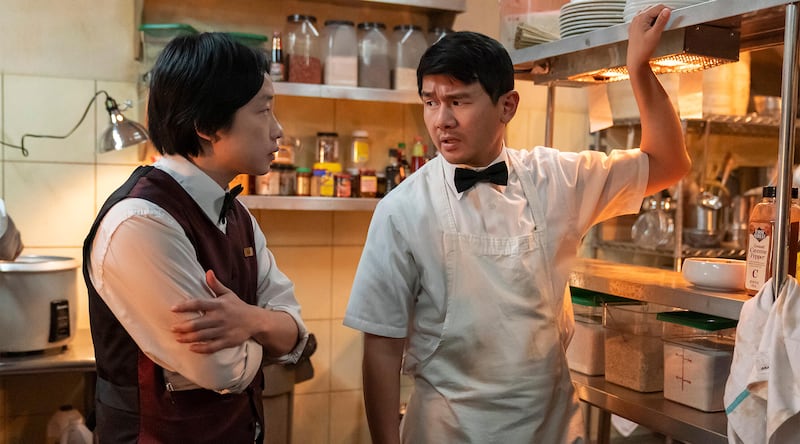 Jimmy Yang and Ronny Chieng in Interior Chinatown.