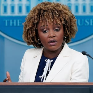 White House Press Secretary Karine Jean-Pierre