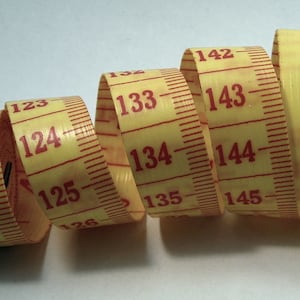 A tape measure