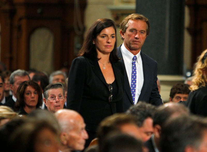 Robert F. Kennedy Jr.and his then-wife, Mary Kennedy, photographed in 2009.