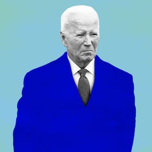 A photo illustration of President Joe Biden.