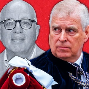 Prince Andrew, Michael Wolff illustration