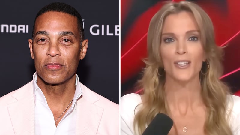 Split image of Don Lemon and Megyn Kelly