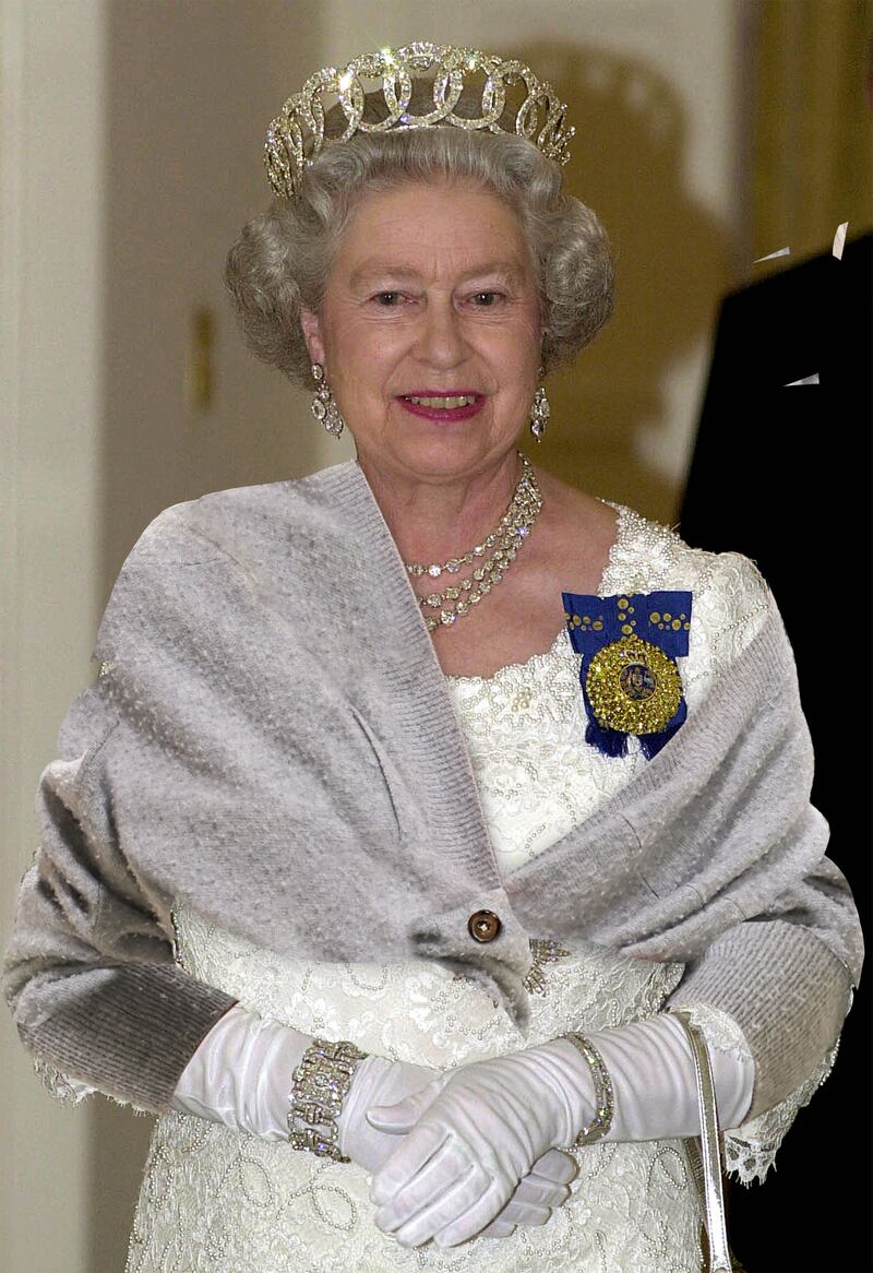 Queen Elizabeth II in Kim Kardashian's Met Gala 2024 sweater