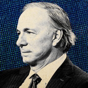 A photo illustration of billionaire Ray Dalio.