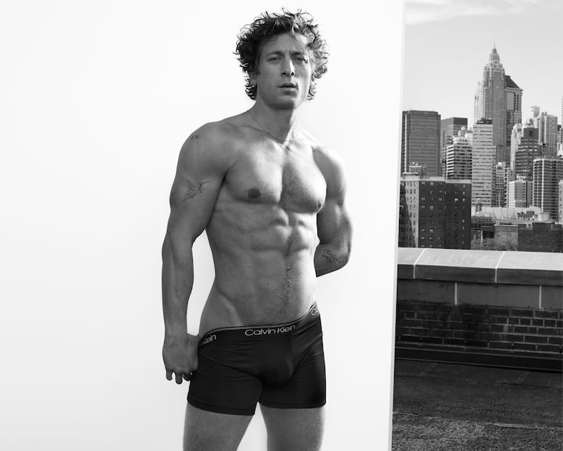 Jeremy Allen White in Calvin Klein ad