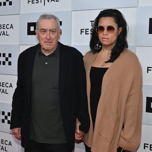 Robert De Niro and his girlfriend Tiffany Chen 