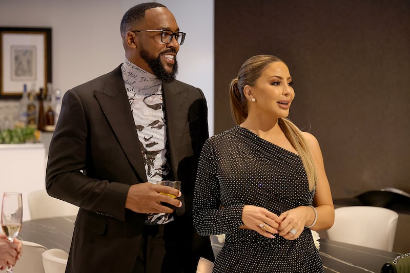 Marcus Jordan and Larsa Pippen.