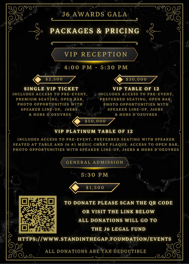 Tickets for the event