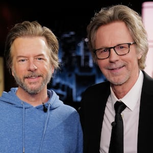 David Spade and Dana Carvey on "Jimmy Kimmel Live!"