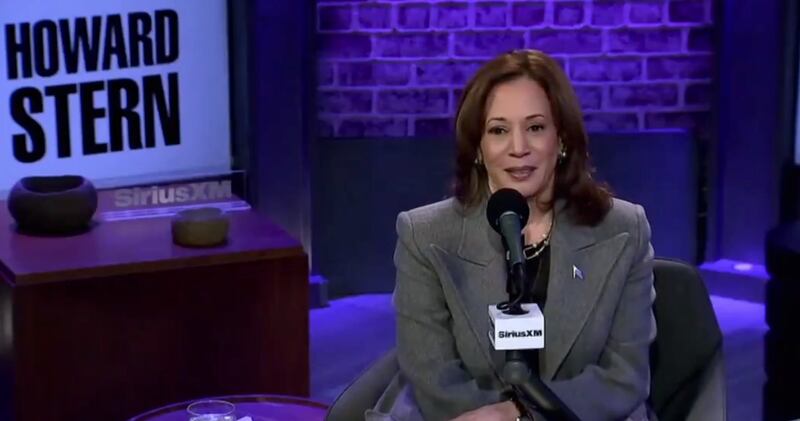 Kamala Harris on The Howard Stern Show