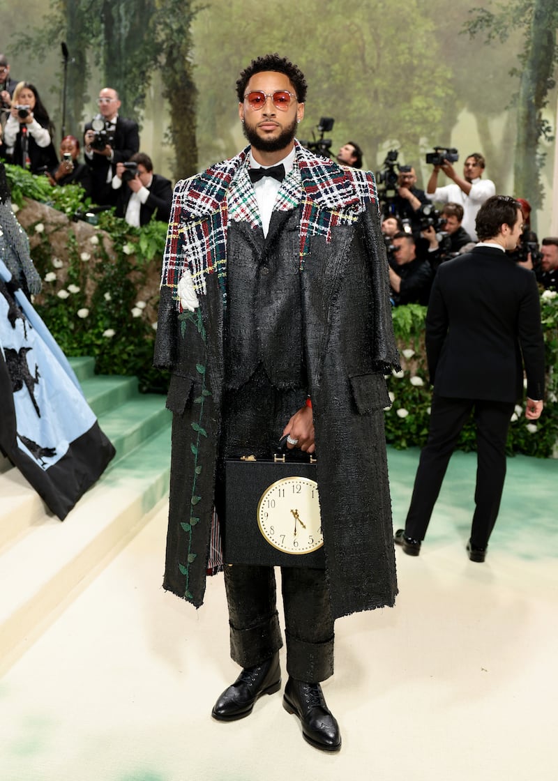 Ben Simmons at the 2024 Met Gala