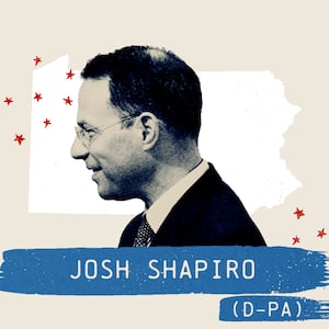 Illustration of Josh Shapiro 