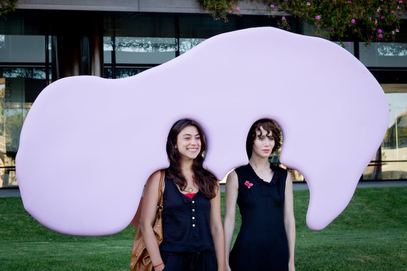 galleries/2011/08/11/miranda-july-eleven-heavy-things-at-moca-museum/miranda-july-moca-GuiltyOnesDoublePinkShape_nul0qg