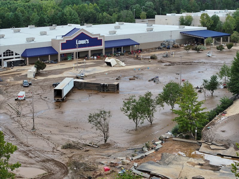 Flooding in Asheville