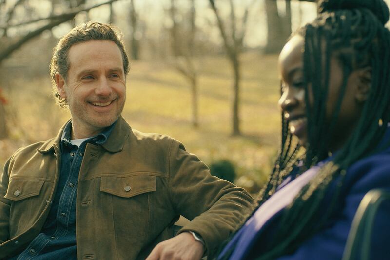 Andrew Lincoln and Danai Gurira.