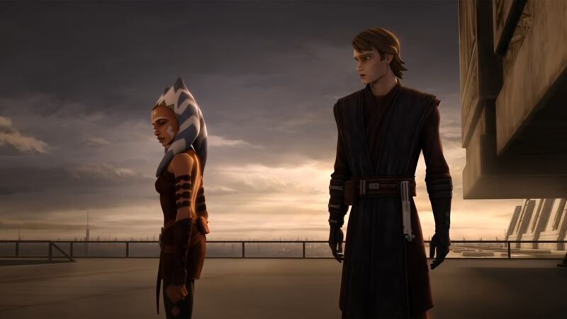 Photo still of Ahsoka Tano leaves the Jedi Order in The Clone Wars