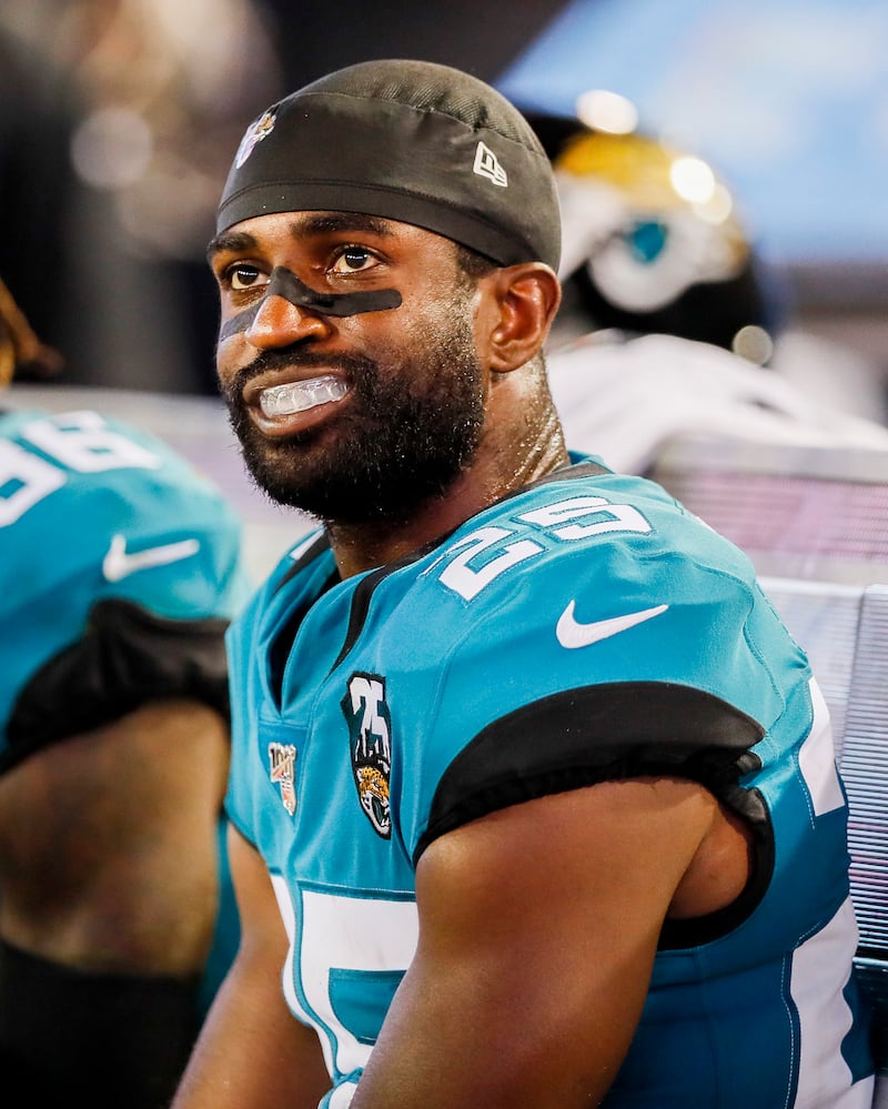 D.J. Hayden during his time with the Jacksonville Jaguars in 2019