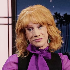 Kathy Griffin and Jimmy Kimmel