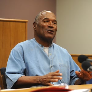 A photo of O.J. Simpson.