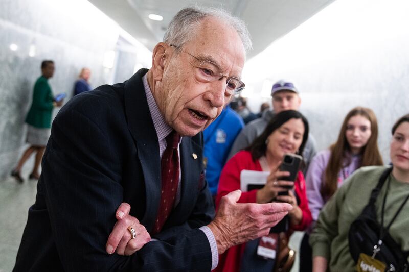 Sen. Chuck Grassley.