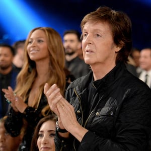 Paul McCartney and Beyoncé